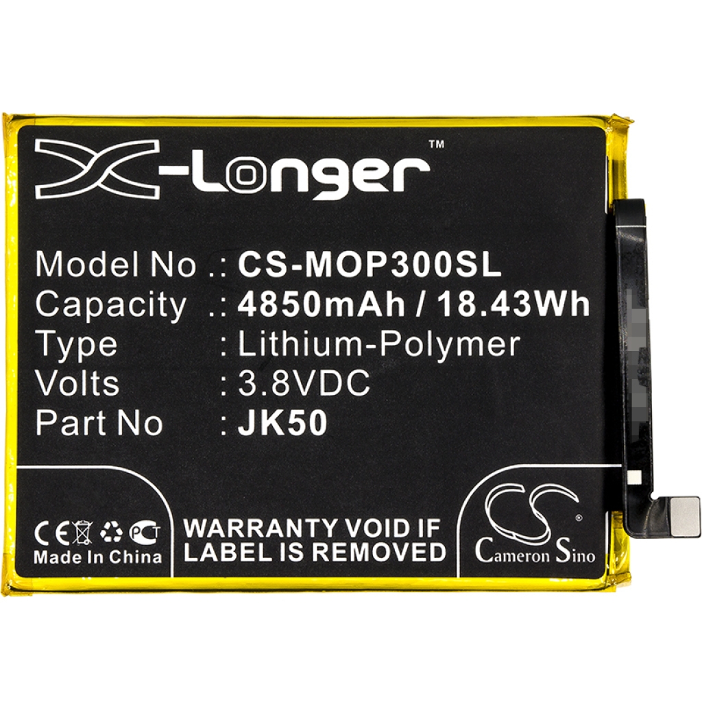 Compatibele batterijvervanging voor Motorola JK50