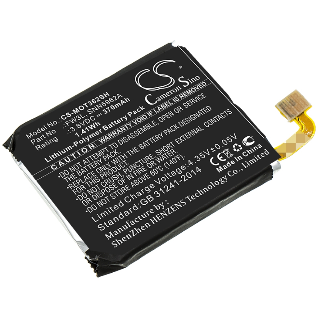 Batterijen Vervangt SNN5962A