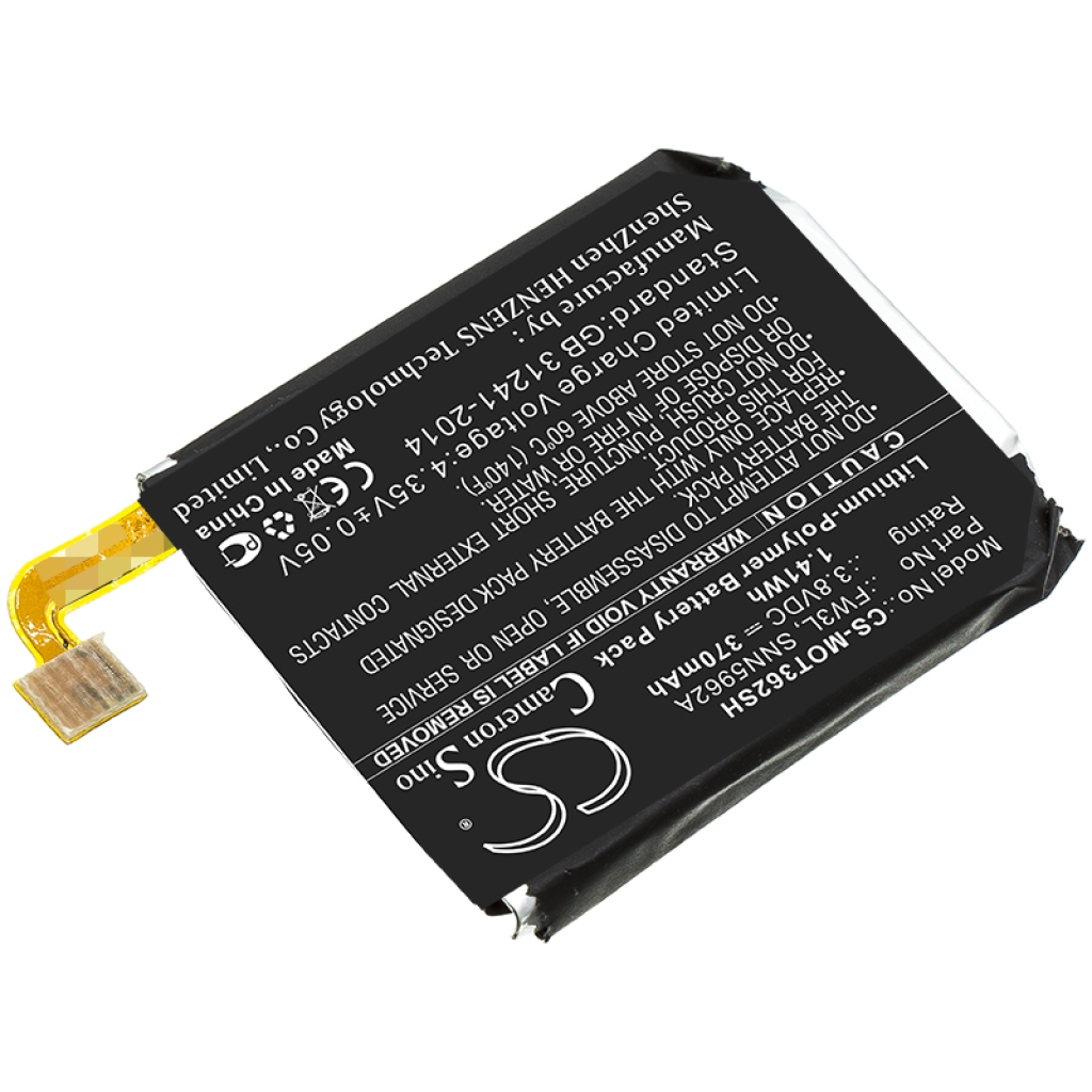 Batterijen Vervangt SNN5962A