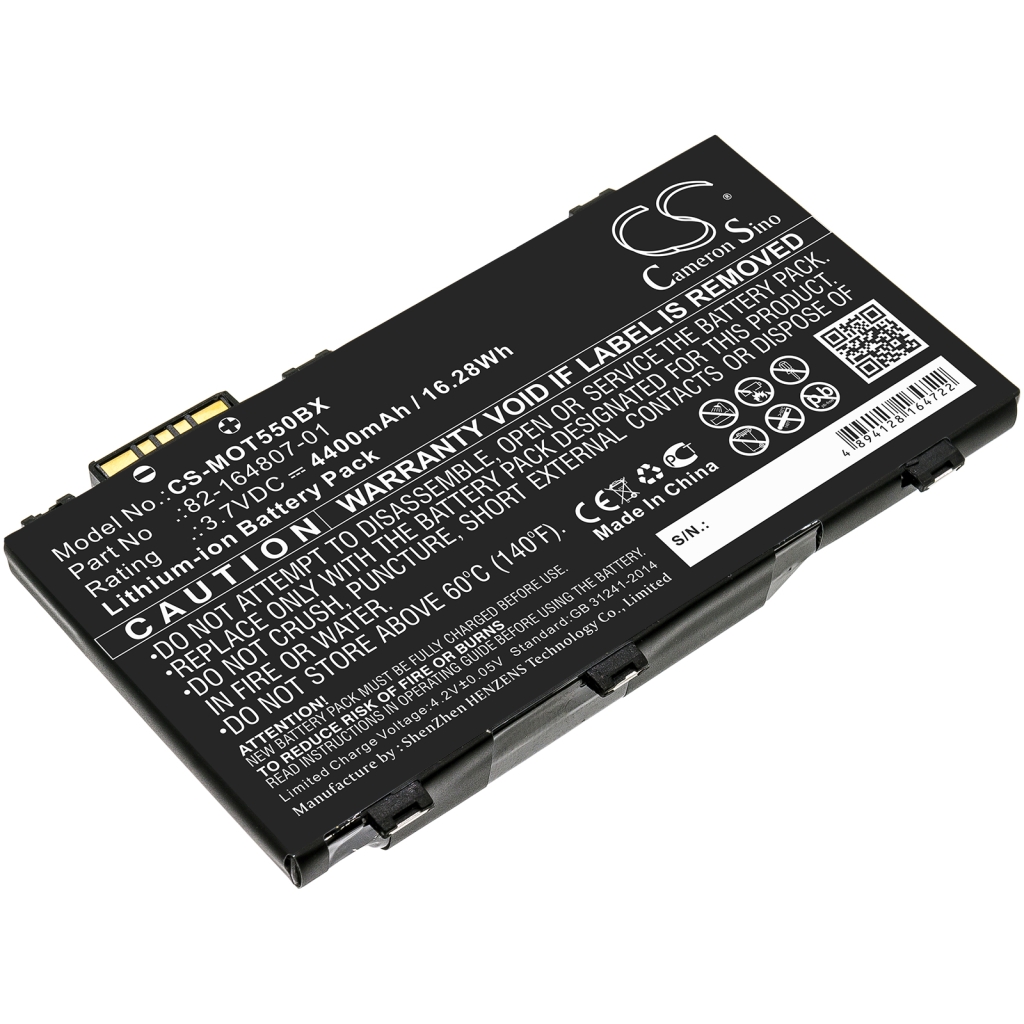 Batterijen Vervangt 82-172087-02
