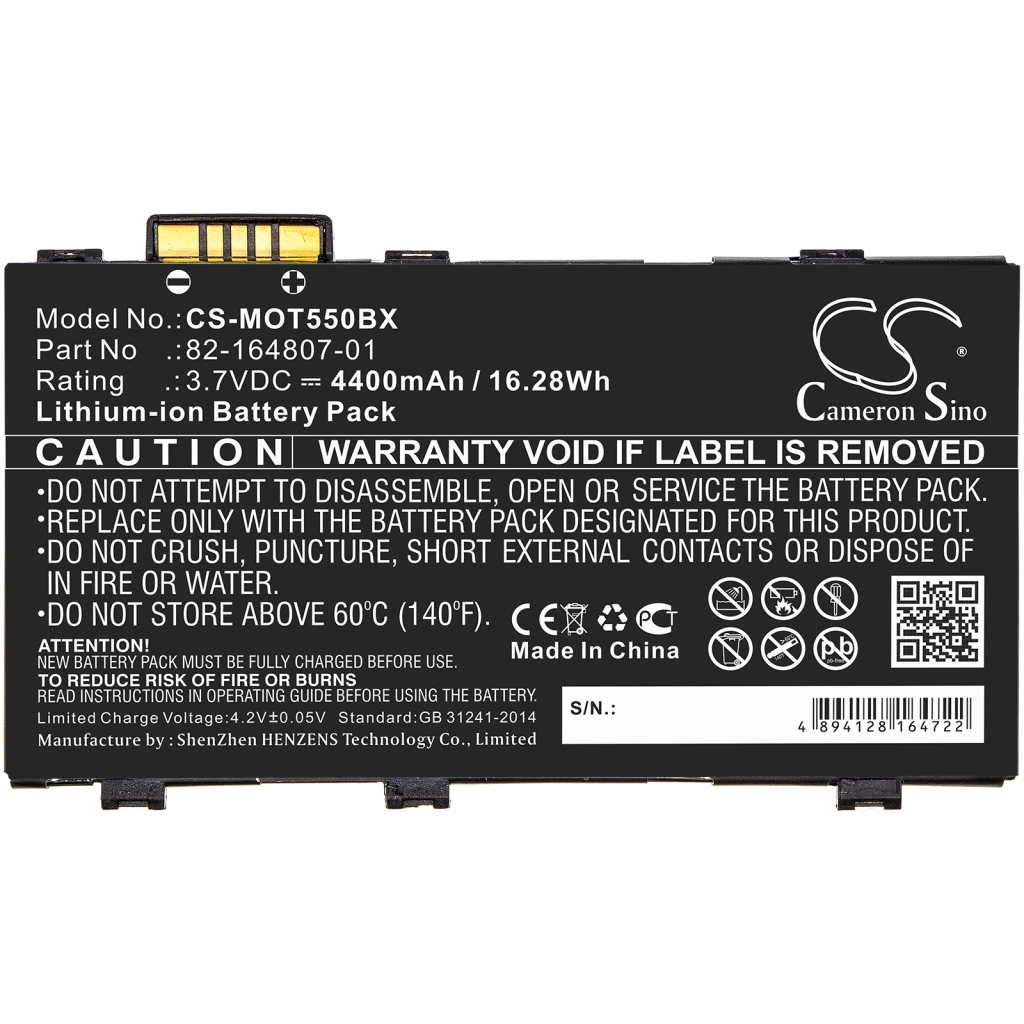 Batterijen Vervangt 82-172087-02
