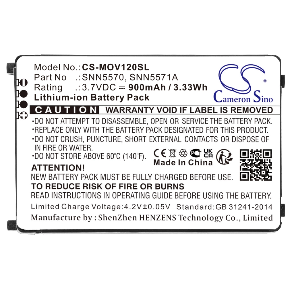 Batterij voor mobiele telefoon Motorola V120t