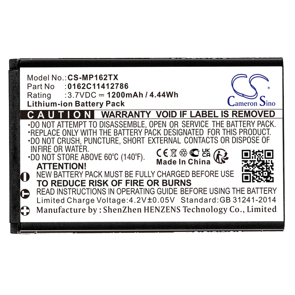 Batterij voor afstandsbediening Mx pro CS-MP162TX