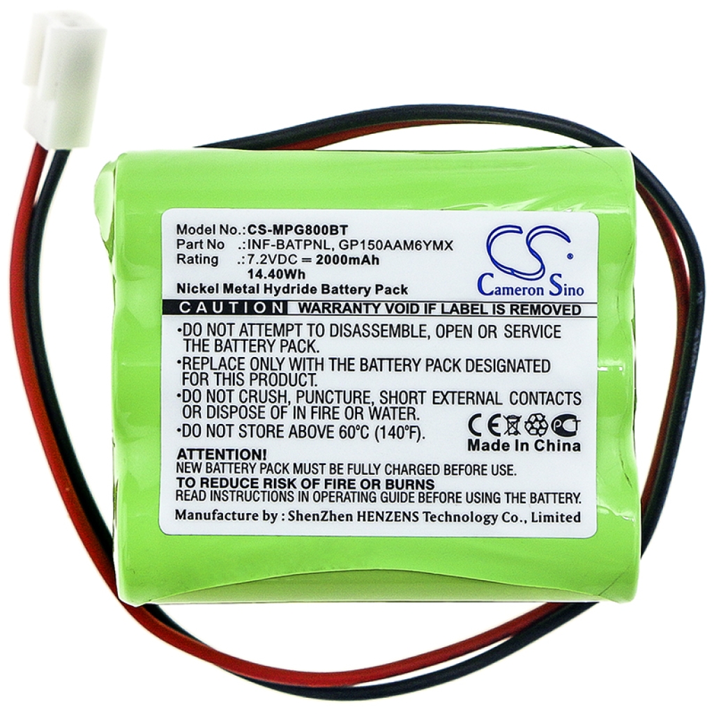 Batterijen Vervangt GP220AAM6YMX