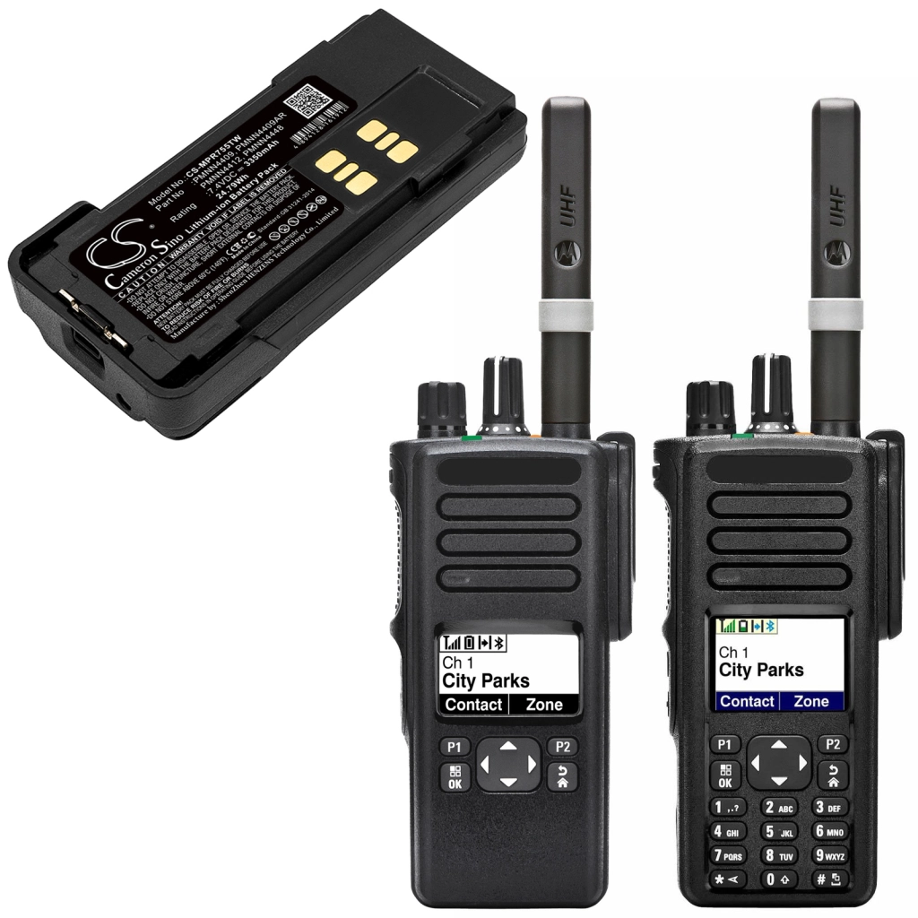 Batterijen Batterij voor tweerichtingsradio CS-MPR755TW