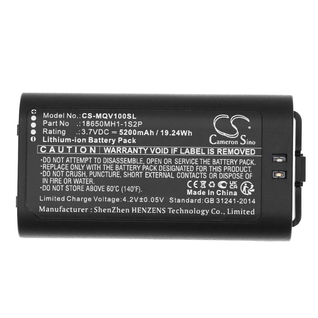 Batterijen Thuis Beveiligings Camera Batterij CS-MQV100SL