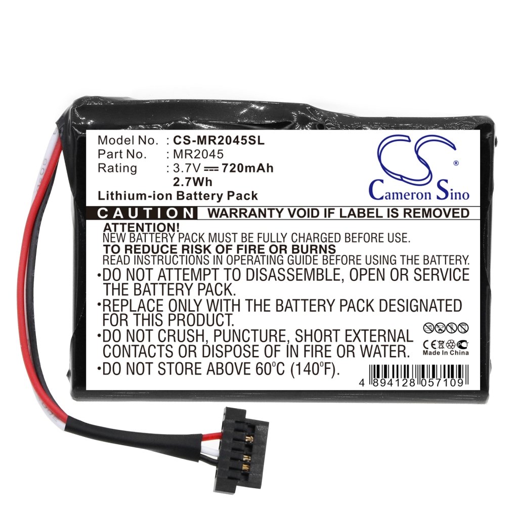 Compatibele batterijvervanging voor Magellan MR2045