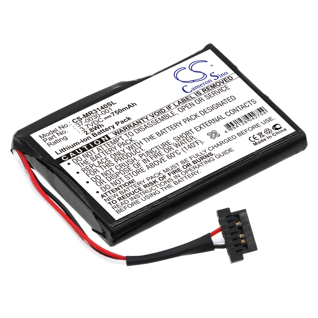 Batterijen GPS, Navigator Batterij CS-MR3140SL