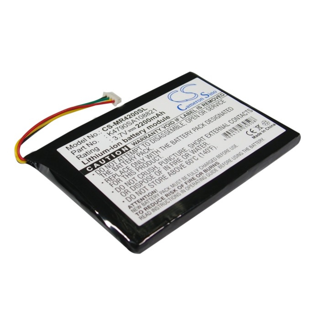 Compatibele batterijvervanging voor Magellan K4790SA108821