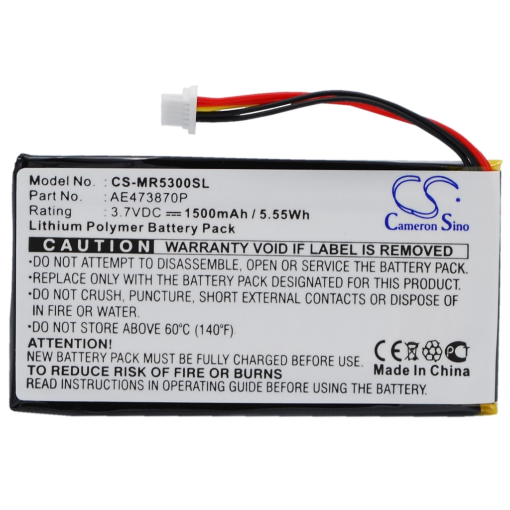 Batterijen Vervangt AE473870P