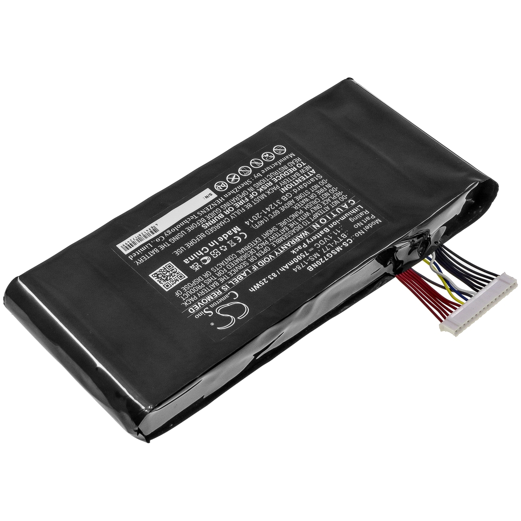 Batterijen Notebook batterij CS-MSG720NB