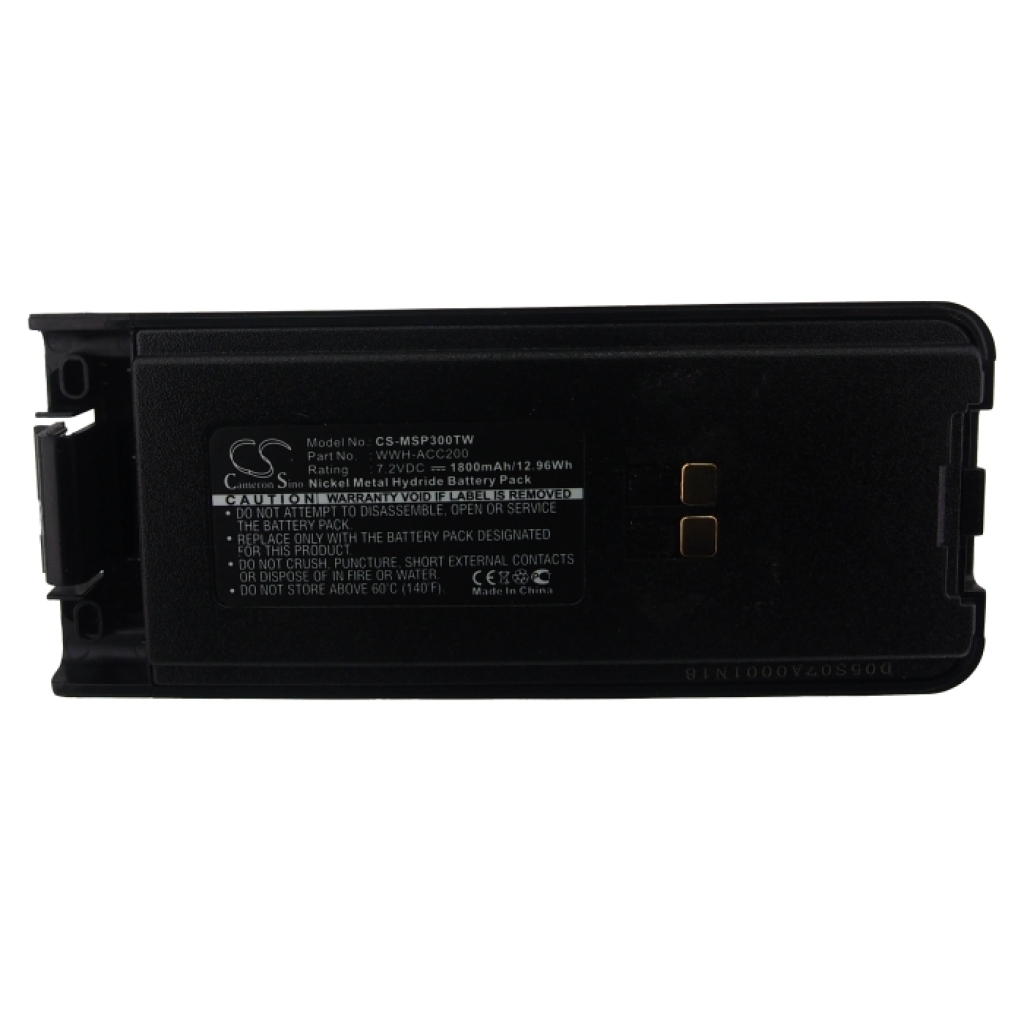 Batterijen Batterij voor tweerichtingsradio CS-MSP300TW