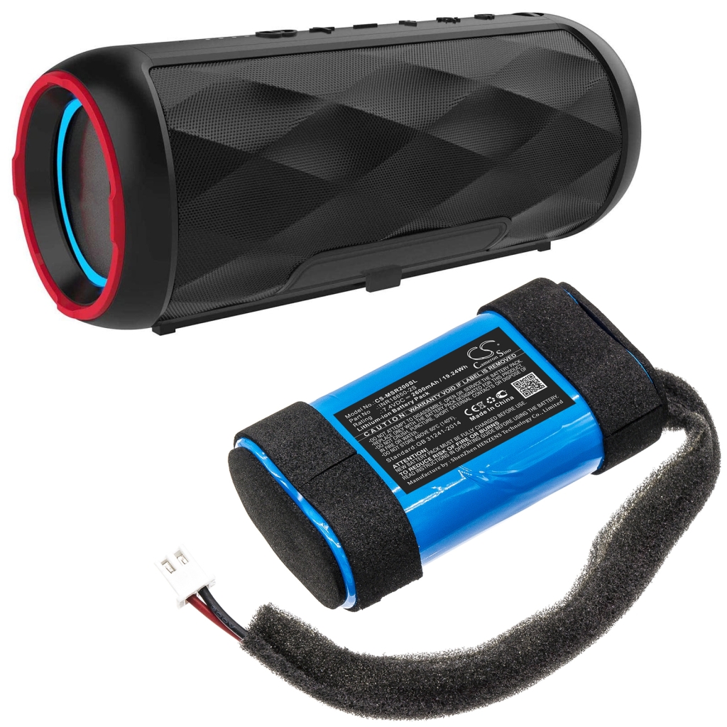 Batterijen Luidspreker Batterij CS-MSR200SL