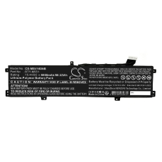 Compatibele batterijvervanging voor MSI BTY-M551