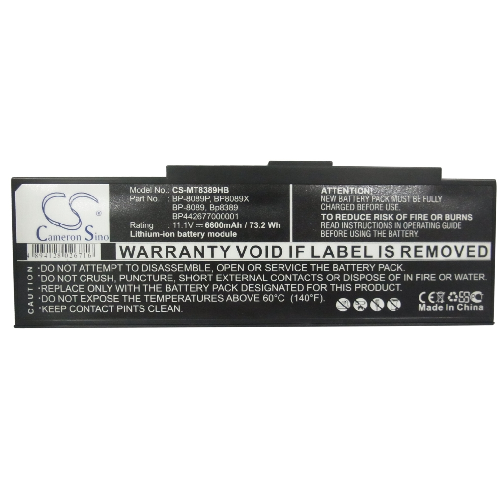 Batterijen Vervangt BP-8389