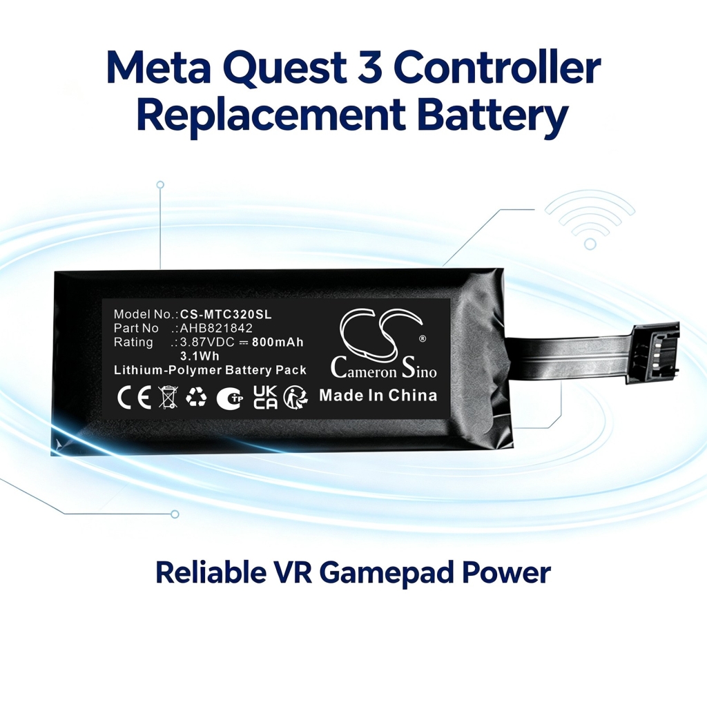 Batterij voor Meta Quest 3 Game Controller
