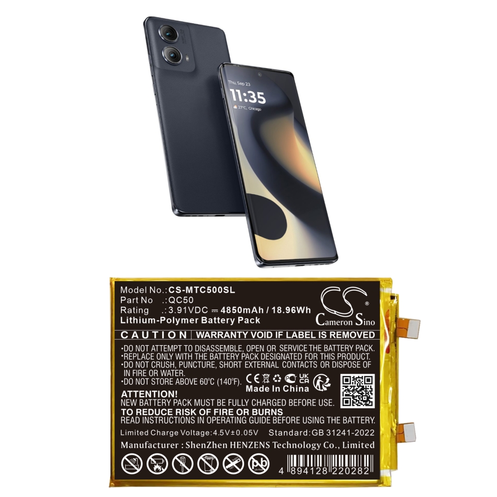 Mobile Phone Battery Motorola CS-MTC500SL