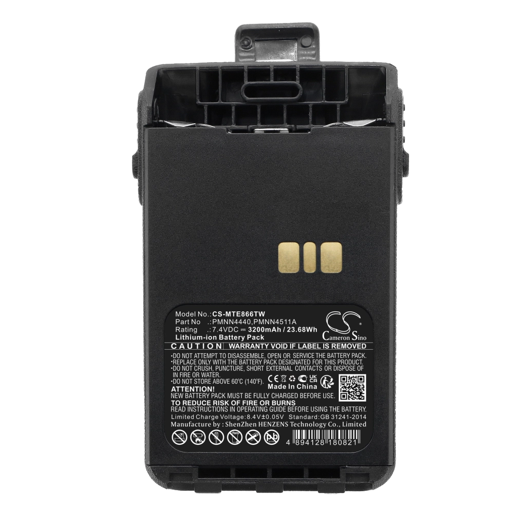 Batterijen Batterij voor tweerichtingsradio CS-MTE866TW