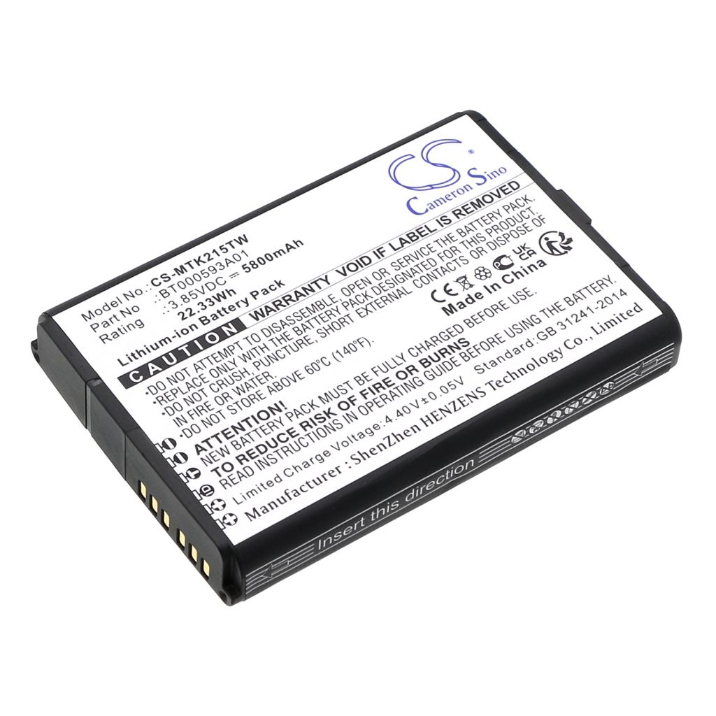 Batterijen Batterij voor tweerichtingsradio CS-MTK215TW