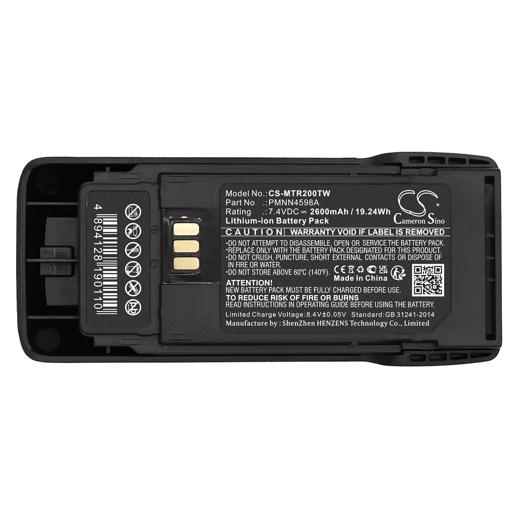 Batterijen Batterij voor tweerichtingsradio CS-MTR200TW