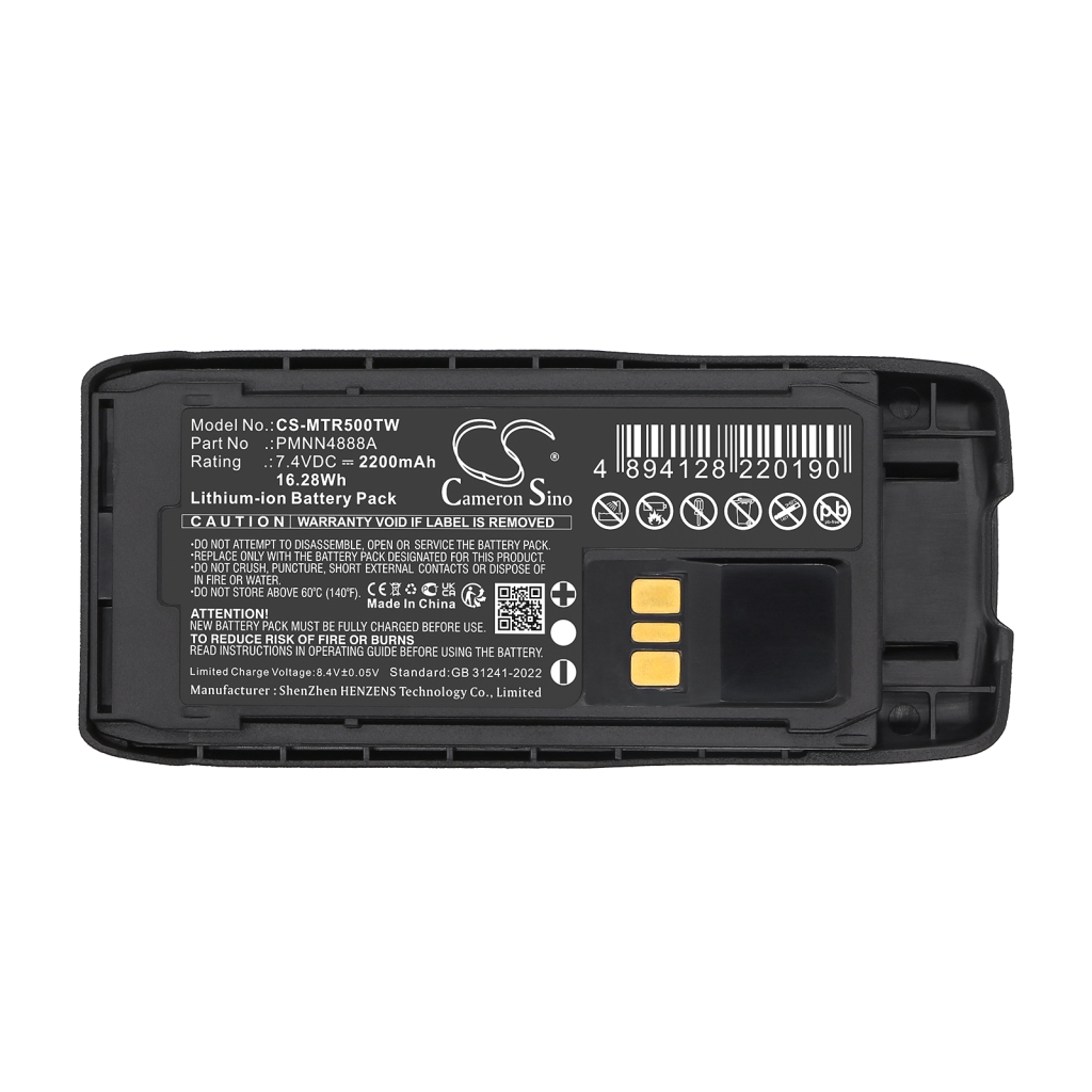 Two-Way Radio Battery Motorola CS-MTR500TW
