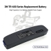 Batteries compatible with 3M TR-600 Powered Air Purifying Respirator CS-MTR600SL