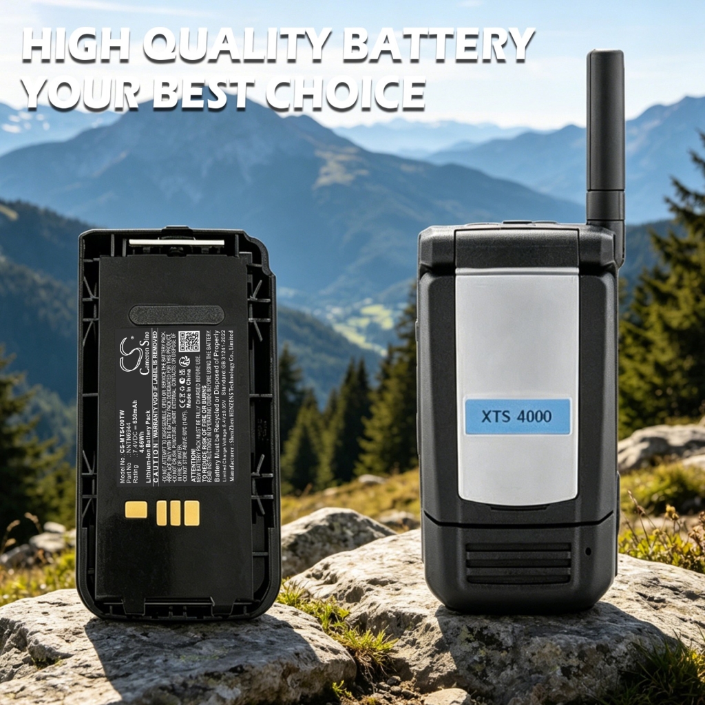 Battery compatible with Motorola CS-MTS400TW