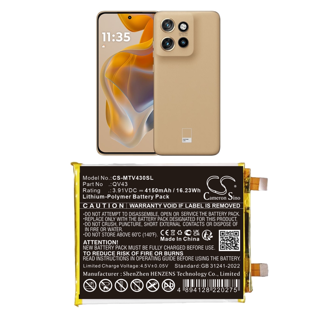 Mobile Phone Battery Motorola CS-MTV430SL