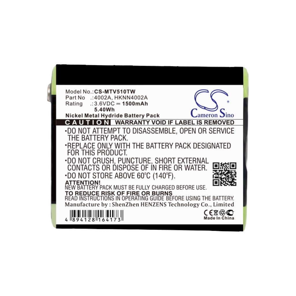 Batterijen Vervangt AP-4002H