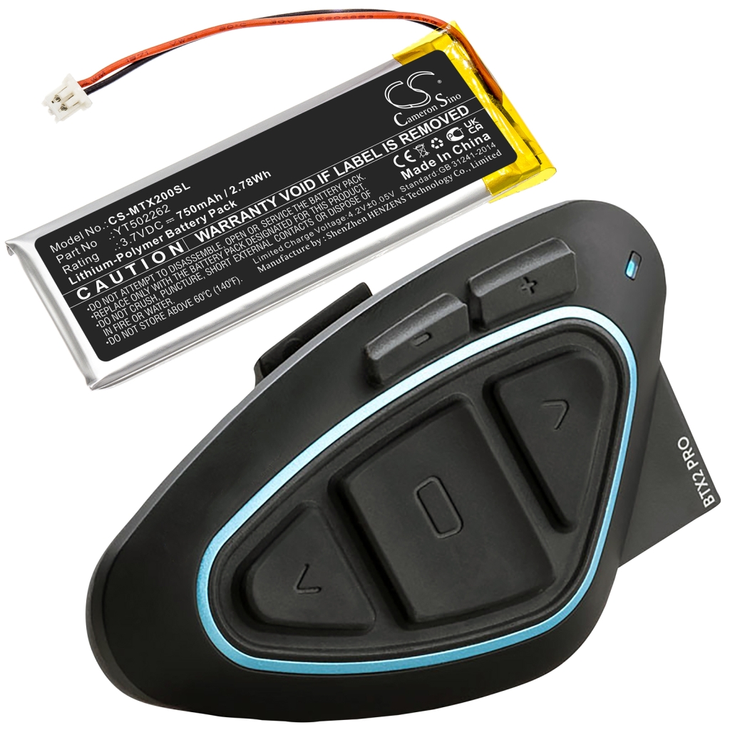 Compatibele batterijvervanging voor Midland YT502262