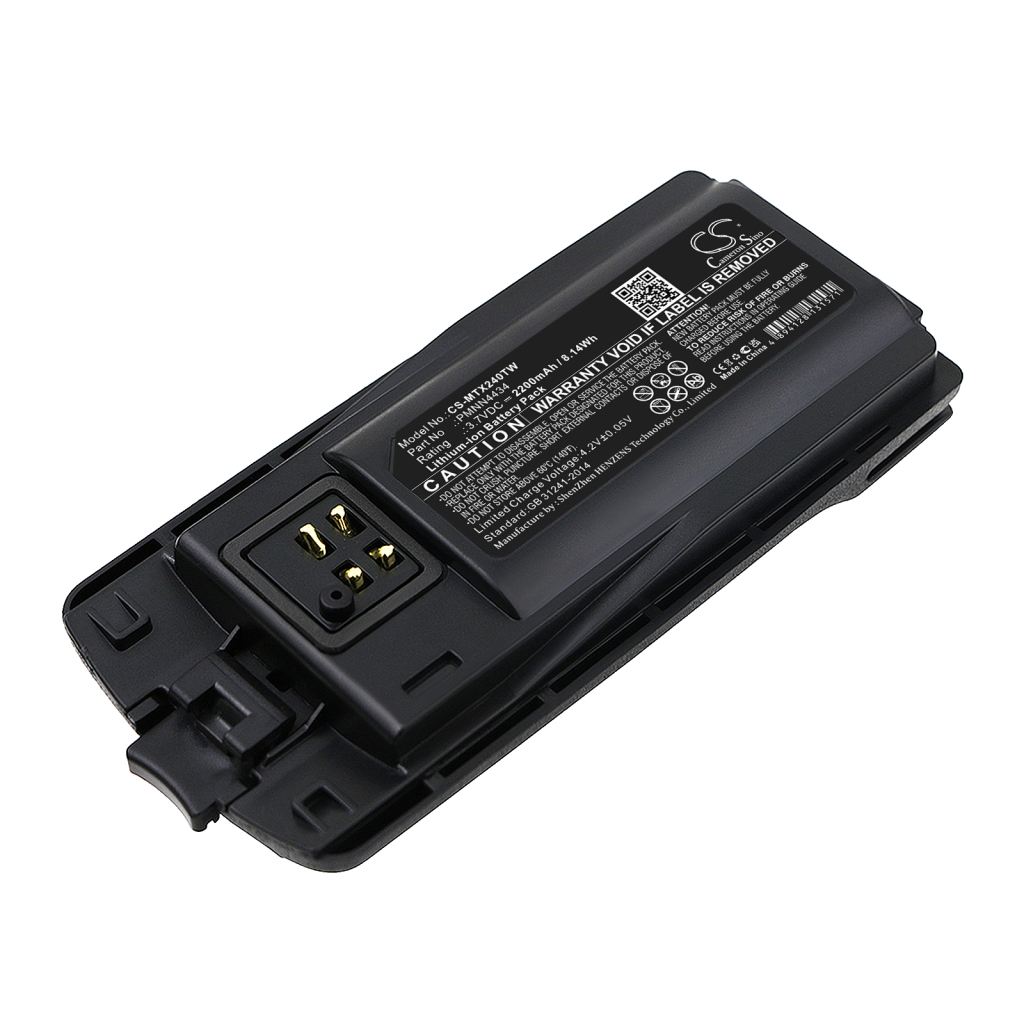 Batterijen Batterij voor tweerichtingsradio CS-MTX240TW