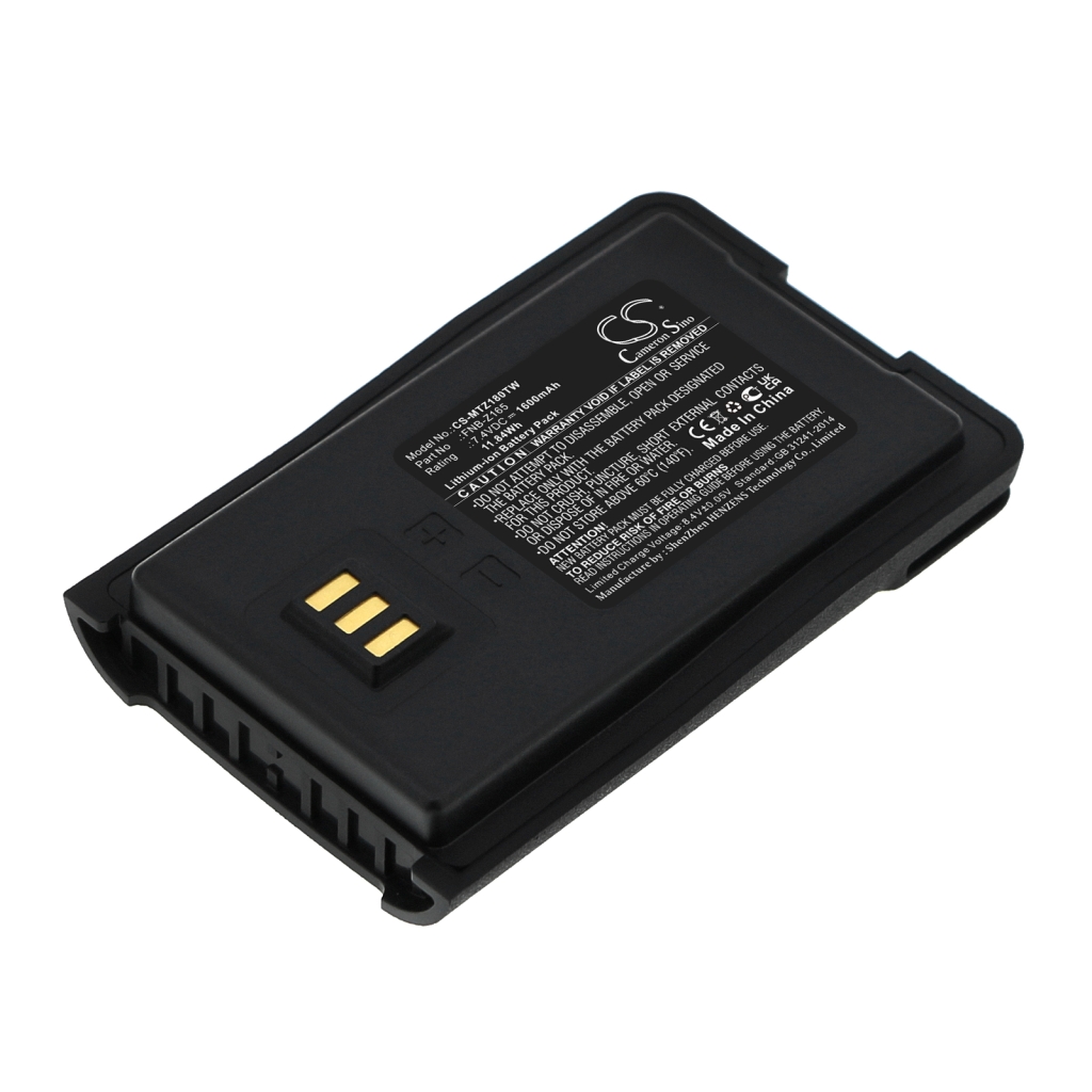 Batterijen Batterij voor tweerichtingsradio CS-MTZ180TW