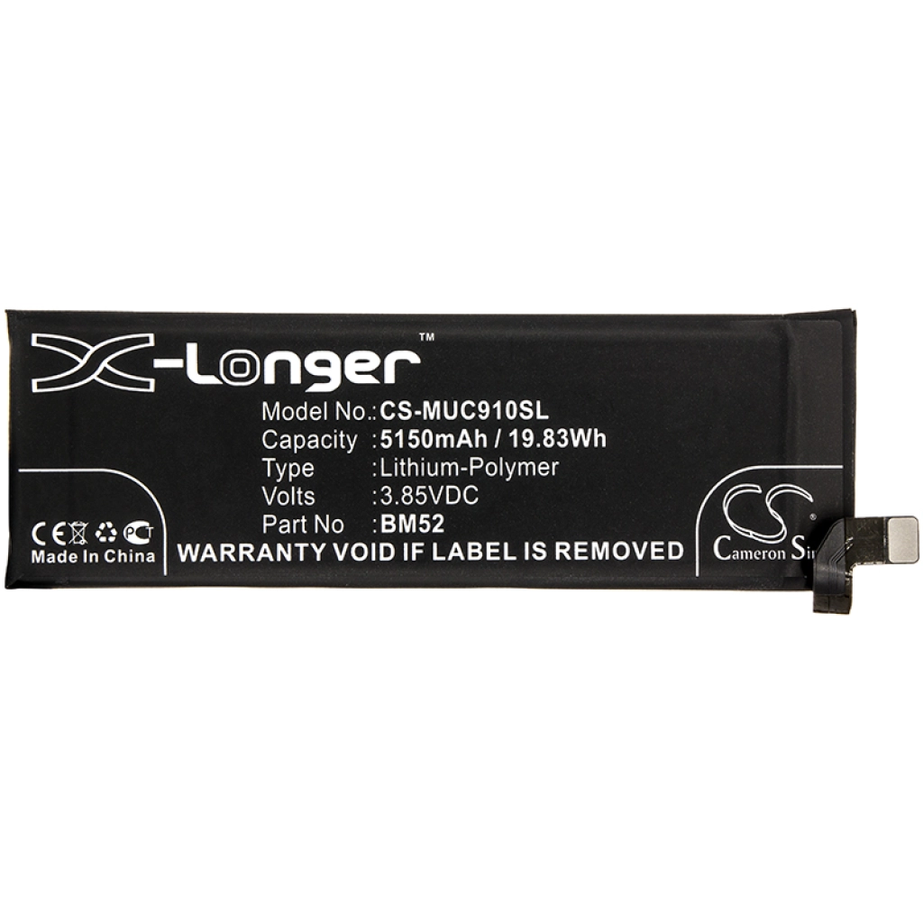 Compatibele batterijvervanging voor Xiaomi BM52