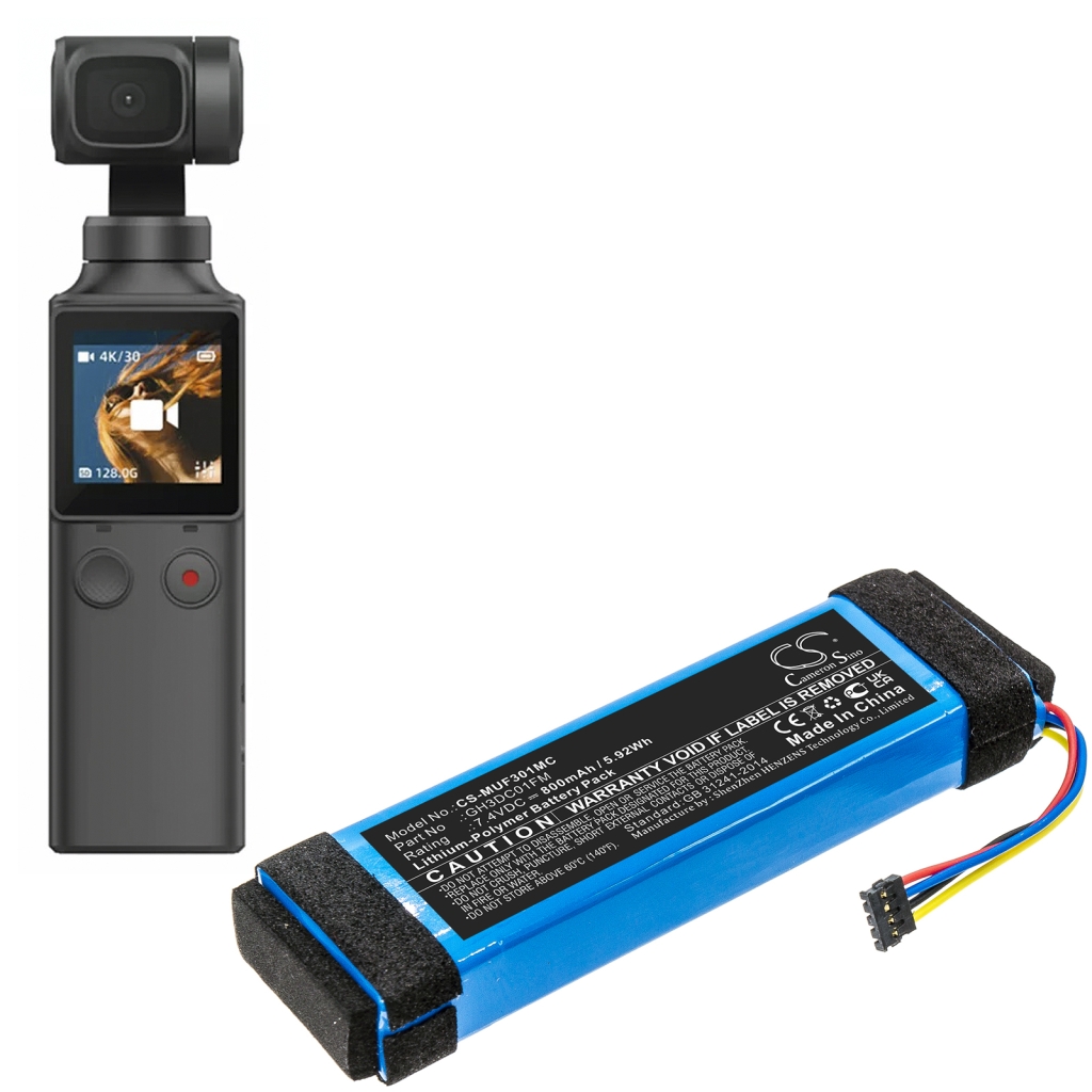 Batterij Vervangt GH3DC01FM