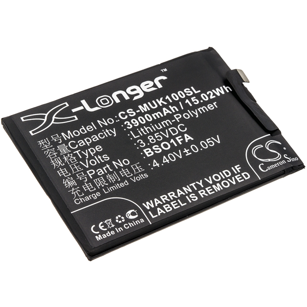 Compatibele batterijvervanging voor Xiaomi BSO1FA