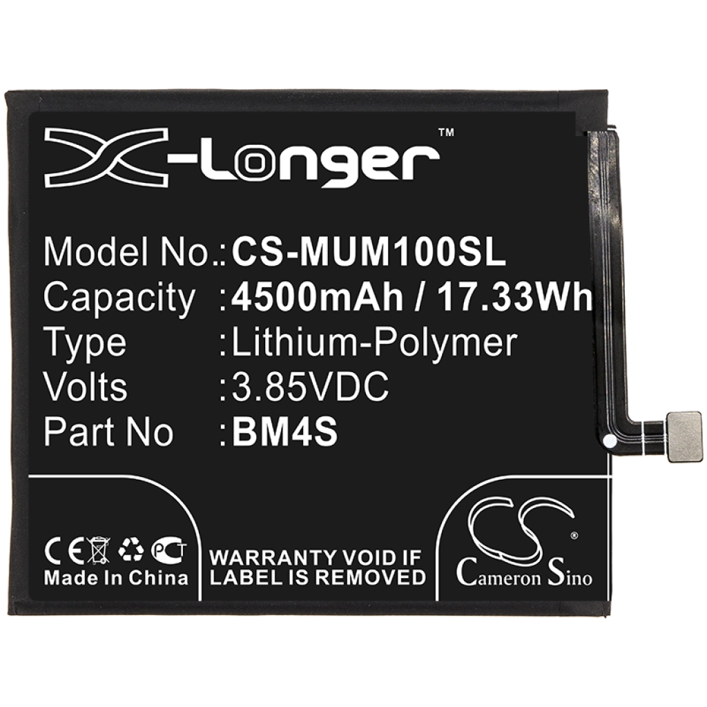Compatibele batterijvervanging voor Xiaomi BM4S