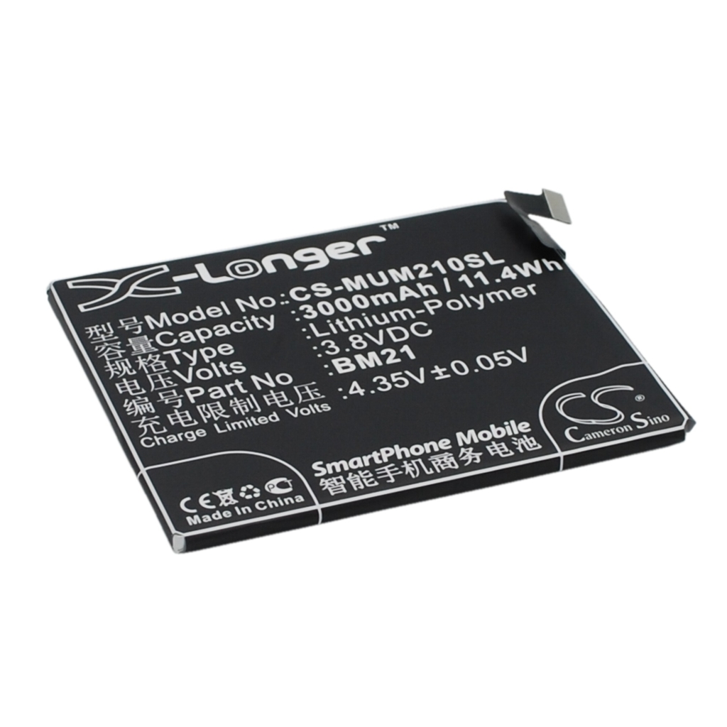 Compatibele batterijvervanging voor Xiaomi BM21