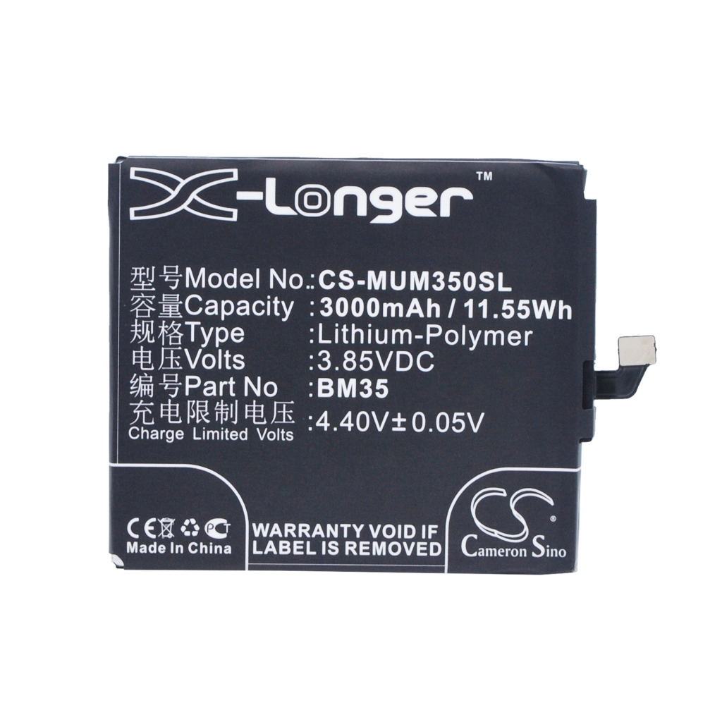 Compatibele batterijvervanging voor Xiaomi BM35
