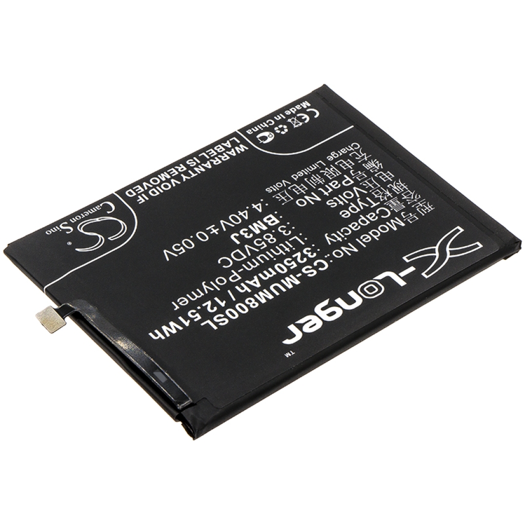 Compatibele batterijvervanging voor Xiaomi BM3J