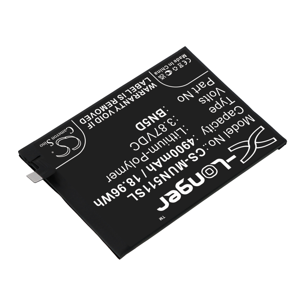 Compatible battery replacement for Poco BN5D