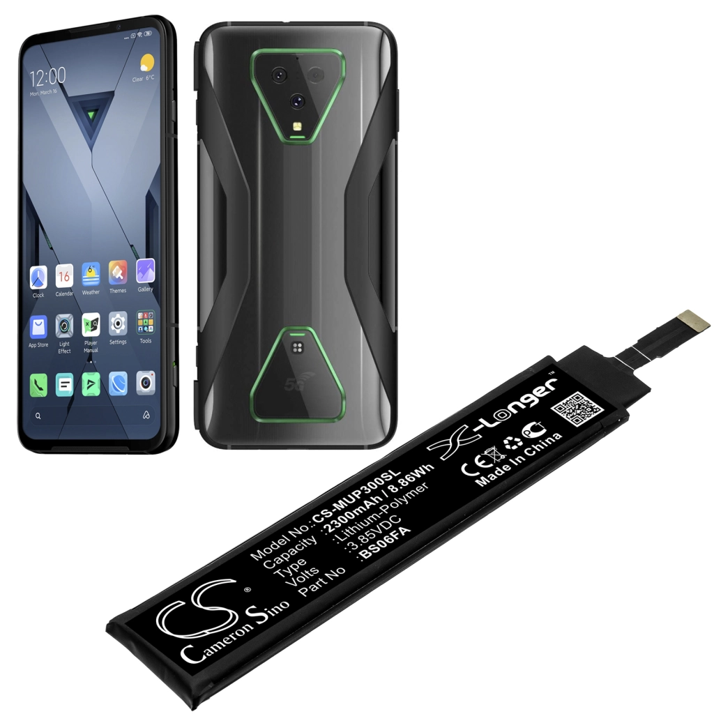 Compatibele batterijvervanging voor Xiaomi BS06FA