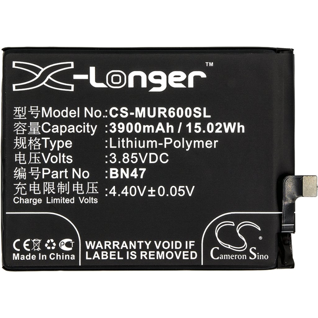 Compatibele batterijvervanging voor Xiaomi BN47
