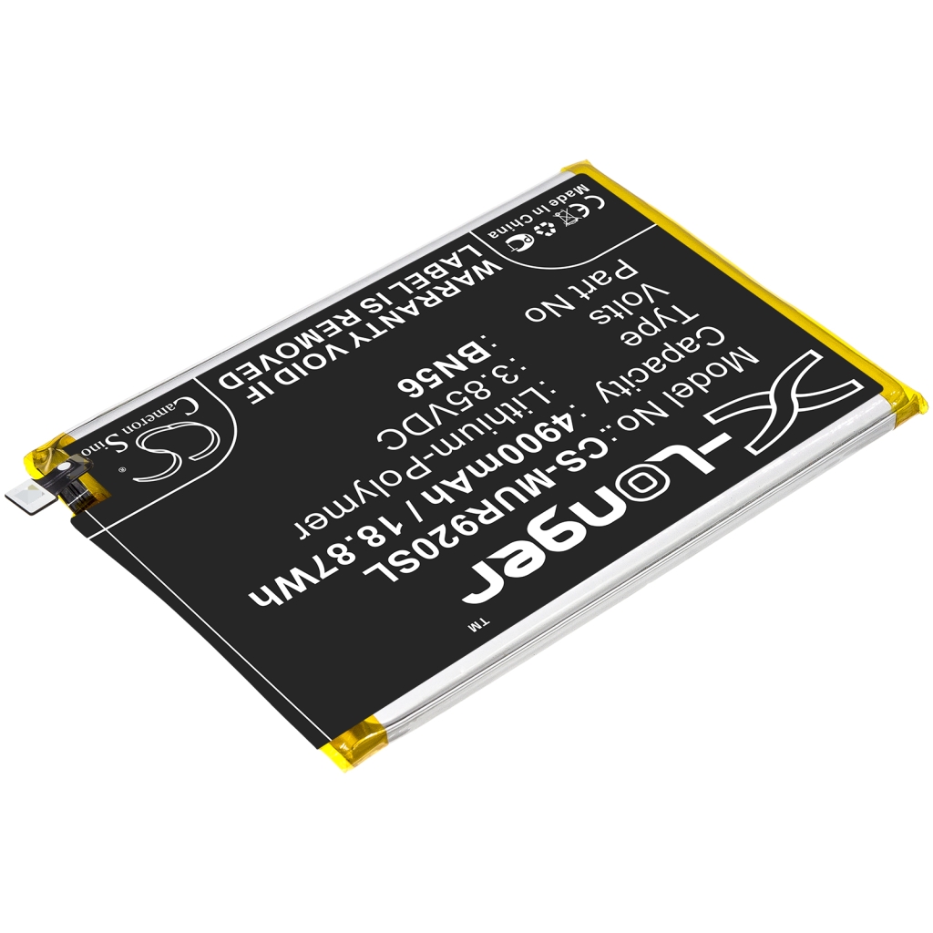 Compatible battery replacement for Poco BN56