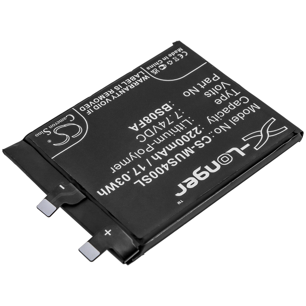 Compatibele batterijvervanging voor Xiaomi BS08FA