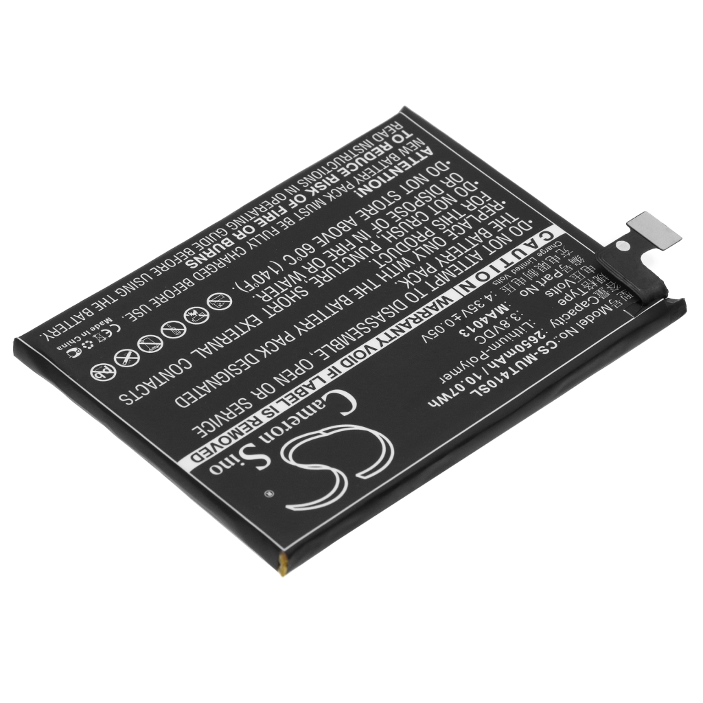 Compatibele batterijvervanging voor Meitu MA4013