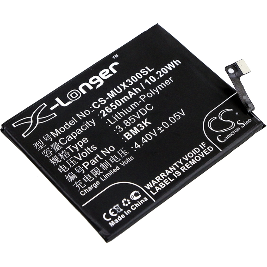 Compatibele batterijvervanging voor Xiaomi BM3K