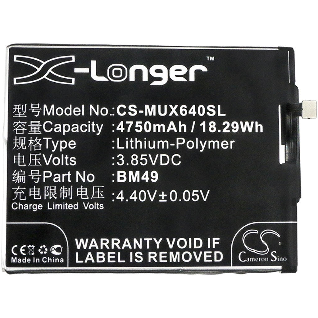 Compatibele batterijvervanging voor Xiaomi BM49