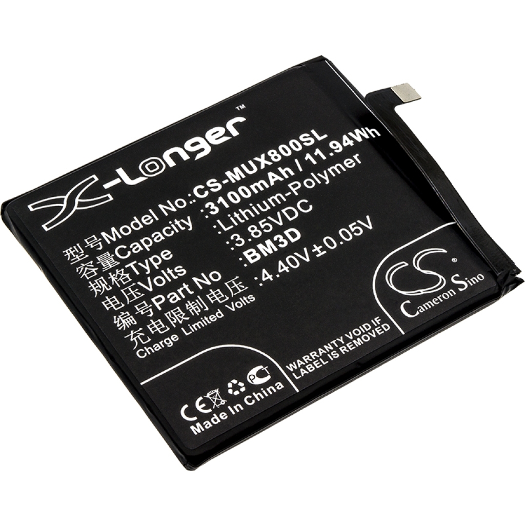 Compatibele batterijvervanging voor Xiaomi BM3D