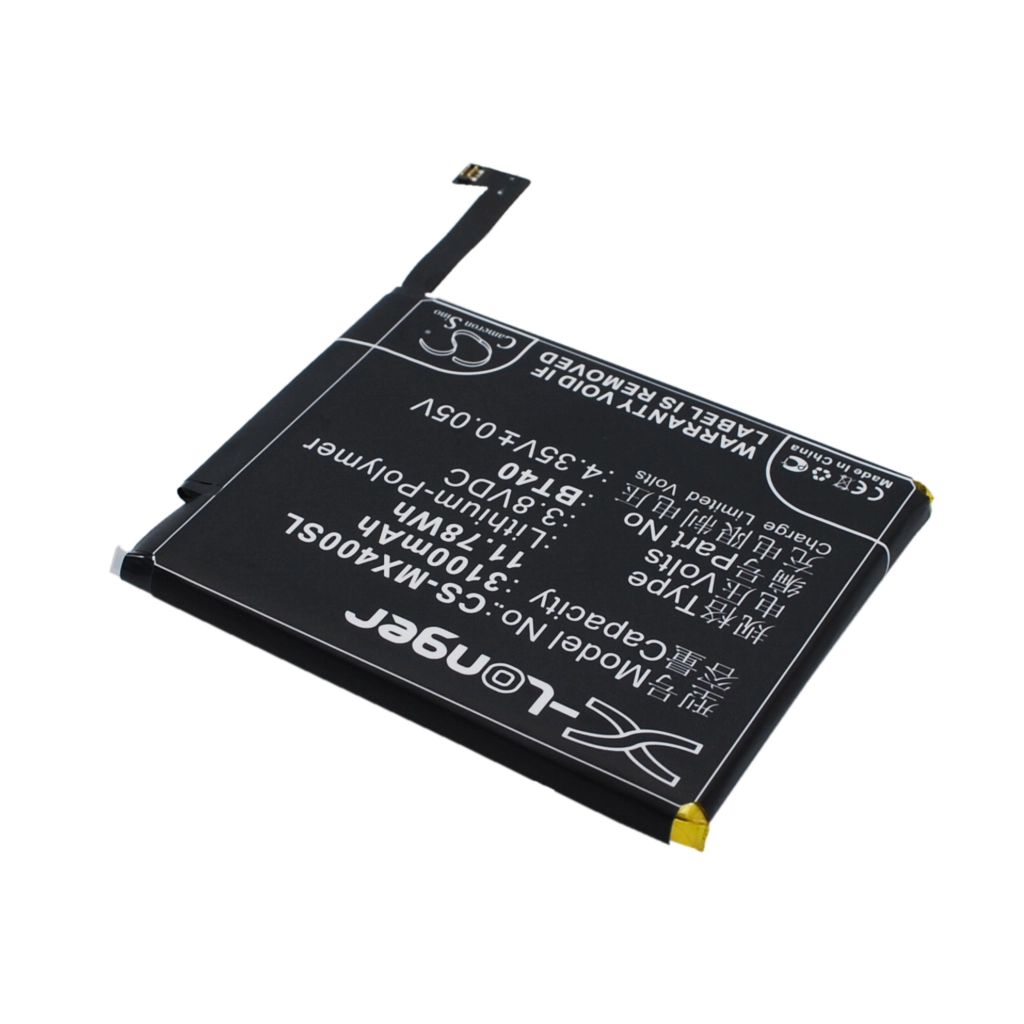 Compatible battery replacement for MeiZu BT40