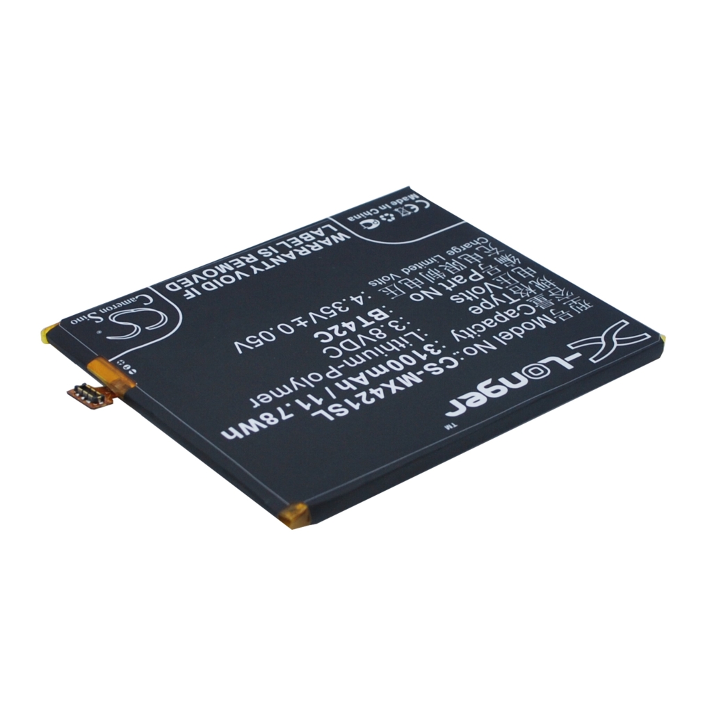 Compatibele batterijvervanging voor MeiZu BT42C